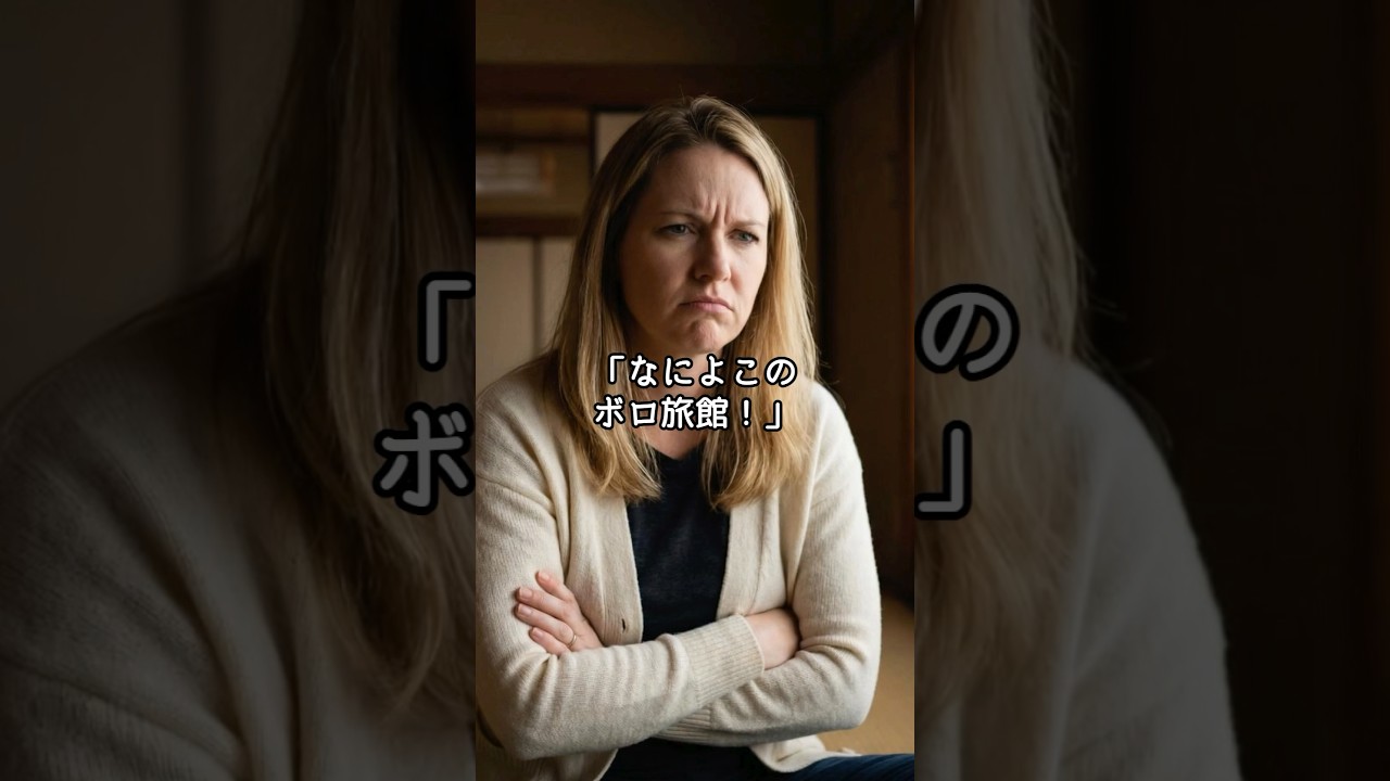 京都の小さな旅館を嘲笑したアメリカ人家族。しかし翌日家族は涙した。 #シニア #60歳代 #感動する話 #ドラマ