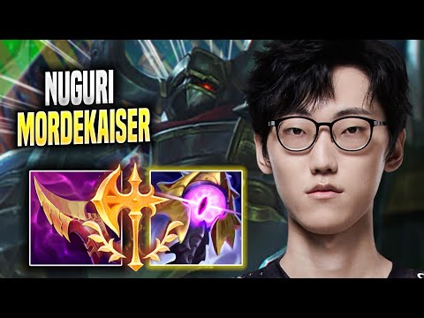 NUGURI TRIES MORDEKAISER WITH NEW BUFFS! - DK Nuguri Plays Mordekaiser TOP vs Shen! | Season 2022