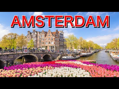Amsterdam Netherlands Virtual Tour 4K