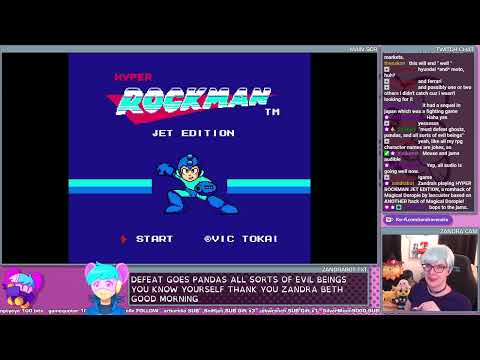 GOOD! MORNING! MEGA MAN! - Hyper Rockman Jet Edition