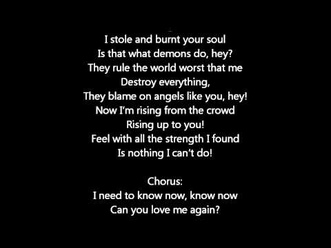 Love me again - John Newman w/lyrics