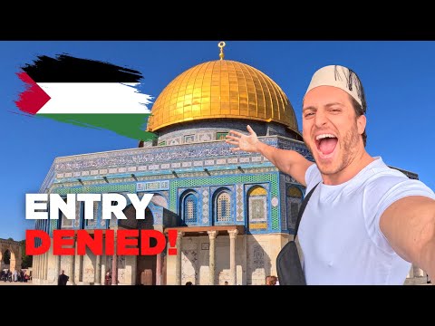 Dentro da Mesquita al-Aqsa em Jerusalém, Israel 🇮🇱