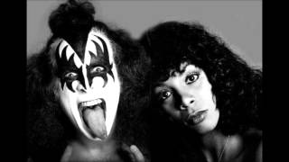 Gene Simmons &amp; Donna Summer-- Burning Up With Fever
