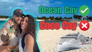 Better Than Coco Cay? MSC's Ocean Cay Marine Reserve