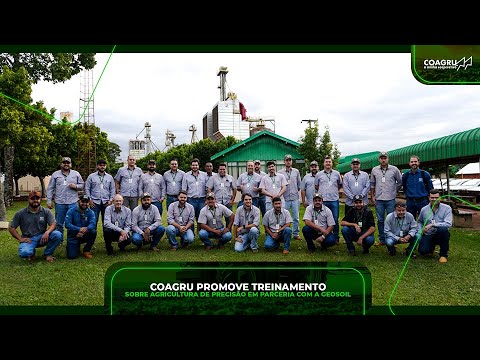 Coagru Informativo - Coagru promove treinamento sobre Agricultura de Precisão com Parceria Geosoil