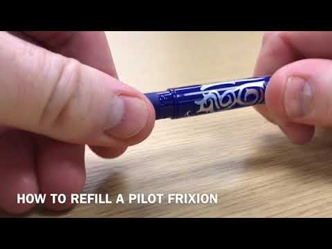 How to refill a Pilot FriXion