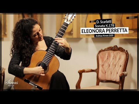 Eleonora Perretta plays Sonata K. 178 by Domenico Scarlatti on a 2020 Andreas Kirmse
