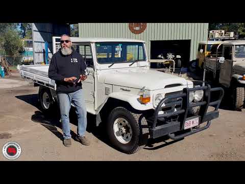 HJ47 1982 Landcruiser Outback Queensland Rig, A Rare Sight - MrLandcruiser