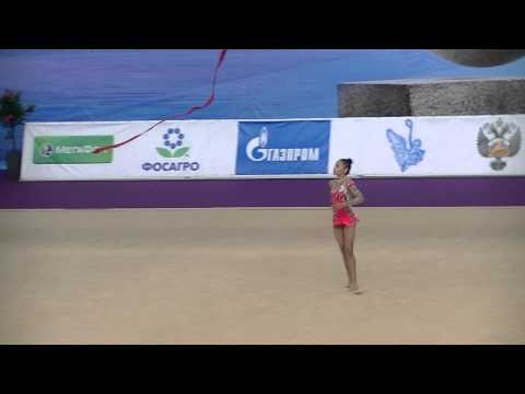 Assymova Aliya (KAZ)  ribbon   World Cup S-Petersburg 2013  Qual