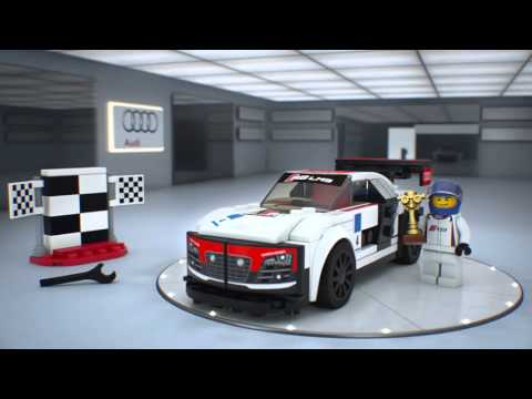 Vidéo LEGO Speed Champions 75873 : Audi R8 LMS ultra