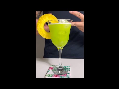 MIDORI ILLUSION 미도리 일루젼 - QUICK COCKTAIL RECIPE 쉽고 빠른 칵테일 레시피