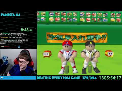 Thabeast Plays Famista 64 part 1