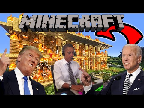The Presidents Get Griefed On Minecraft