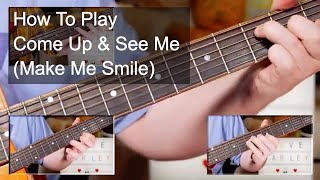 Make Me Smile (Come Up And See Me) Steve Harley &amp; Cockney Rebel Guitar &amp; Bass Lesson