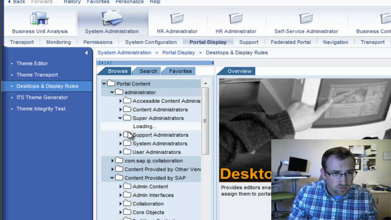 AJAX Framework Page: SAP Portal Tutorial (Part 1)