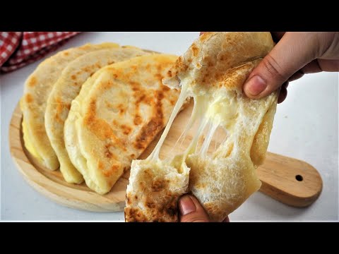 No Oven Cheese Manakish | Quick And Easy