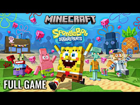 Minecraft x SpongeBob DLC - Full Game Walkthrough