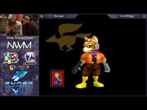 SN14 - CACAW|Eggz(Fox/Marth) Vs. BeefCake(Sheik)