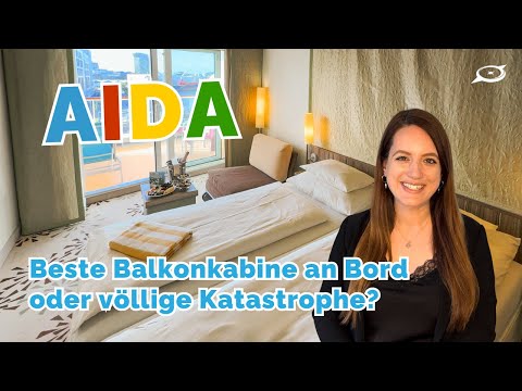 Balkonkabine 8177 auf AIDAstella: Panorama-Blick und extra großer Außenbereich