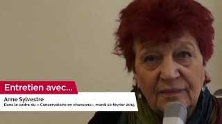 Interview avec Anne Sylvestre - sa carrière, ses chansons, son public