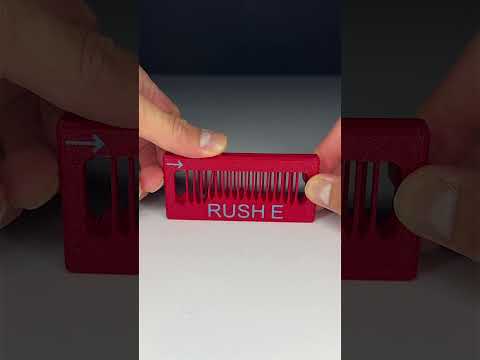 3D Printed RUSH E Melody Fidget
