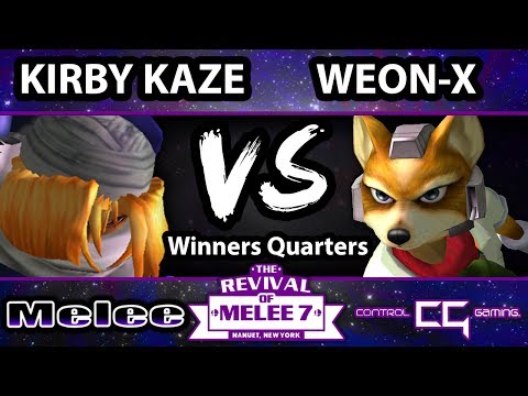 Revival of Melee 7 - Weon-X (Fox) Vs. KirbyKaze (Sheik) - Winners Quarters