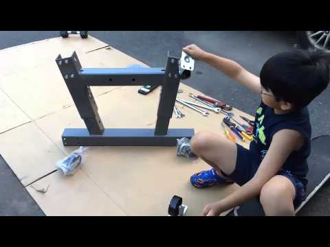 Part 1: How To Assemble a 2-Ton Engine Crane / Harbor Freight Tools Foldable Shop Hoist