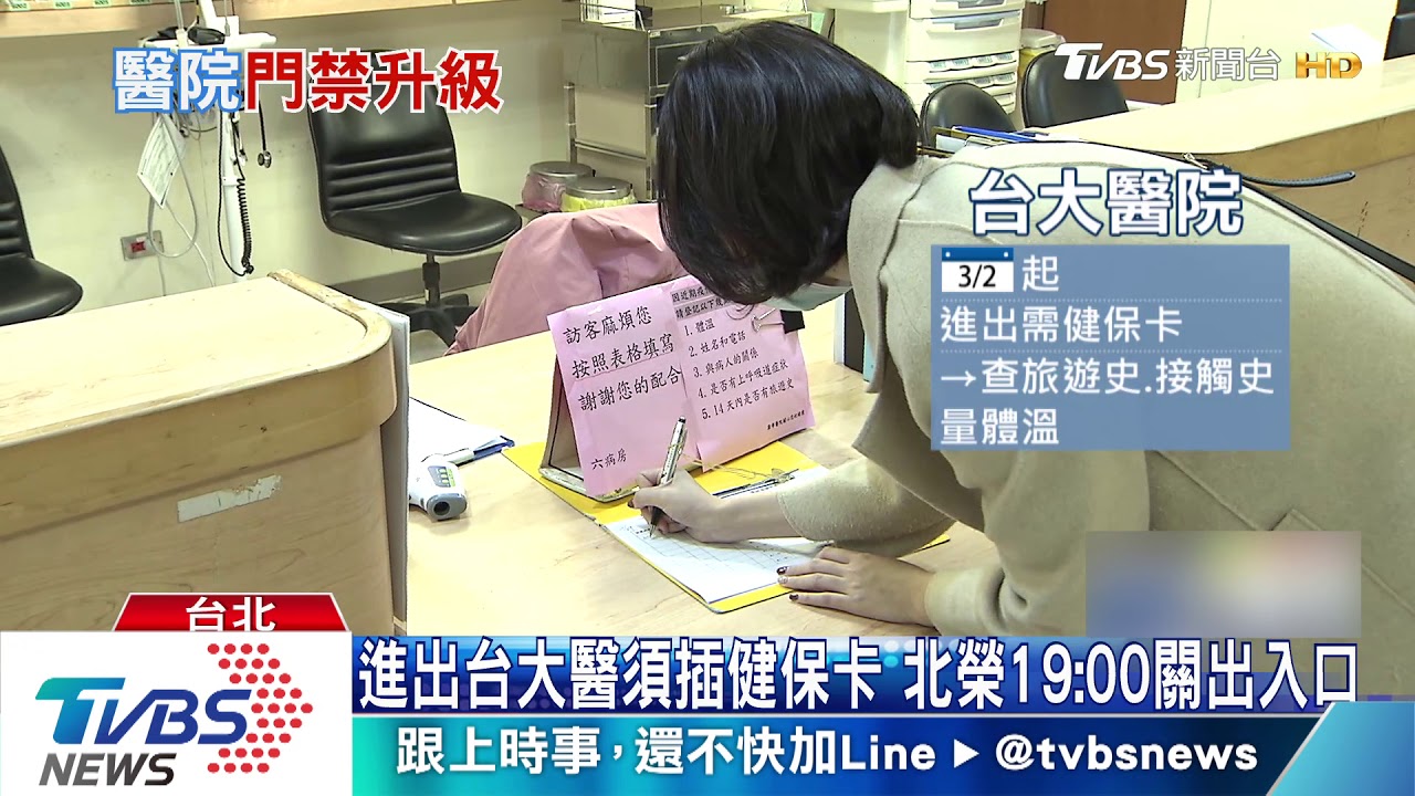 院內警戒升溫! 聯醫和平、林口長庚禁探病