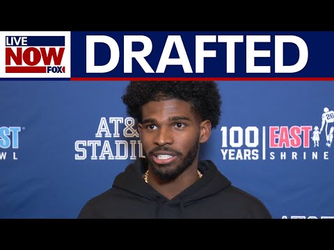 Video | Shedeur Sanders selected by the Cleveland Browns  | LiveNOW from FOX