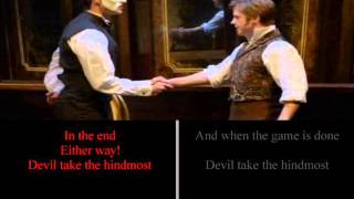 Devil Take the Hindmost - Phantom Only - SING AS RAOUL!