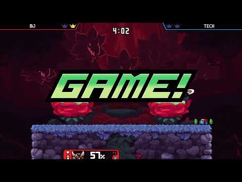 Techrider1 vs Aqua-rise - Losers Semis RIVALS OF AETHER Real Big Boy Smash Tournament 6