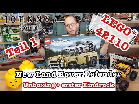 LEGO® 42110 New Land Rover Defender - Teil 1: Unboxing und erster Eindruck