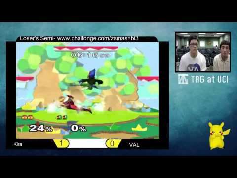 ZSBW 3 Loser's Quarters - Kira (Sheik) vs. Victor Abdul Latif (Falco) - SSBM