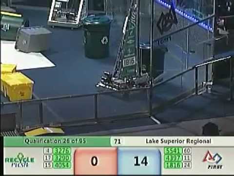 2015 FRC Lake Superior Regional Qualification Match #26