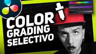 HAZ ESTO 👈🏻 para AISLAR un COLOR en DAVINCI RESOLVE 17 🎨 COLOR SELECTIVO