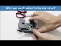 How to fix a loose Brother p touch TZe tape