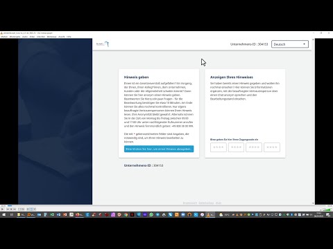 Demovideo Hinweisgebersystem für den Mittelstand von The AuditFactory