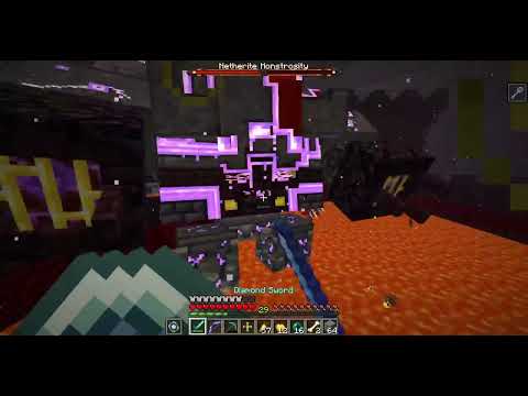(Minecraft) Explorer's Eve 1.4.0 Showcase - Netherite Monstrosity Boss Fight