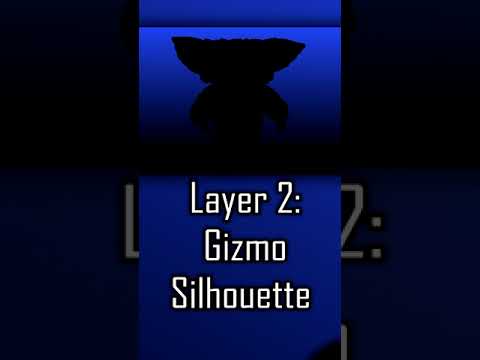 #shorts  Making Of Gremlins Logo  📼