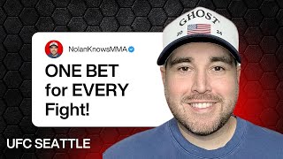 UFC Seattle: ONE BET for EVERY Fight!