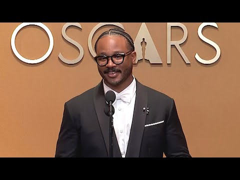 Thumbnail for Oscars: Ryan Coogler, Best Original Screenplay for 'Sinners' Winner | Full Backstage Interview by Ryan Sinn