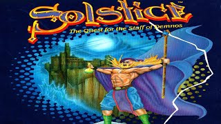 NES Hidden Gems: SOLSTICE (Nintendo Entertainment System Review)