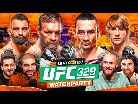 Video: UFC 329 WATCH PARTY LIVE STREAM: Conor McGregor, Max Holloway, Paddy Pimblett, Benoit Saint-Denis