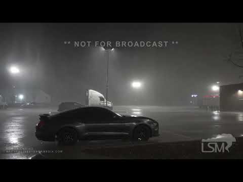 03-14-2022 Lindale, TX - Overnight Severe Storms - High Winds - Lightning Strikes