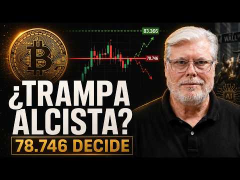 Bitcoin en la encrucijada: supera 78,746 o enfrenta una trampa bajista