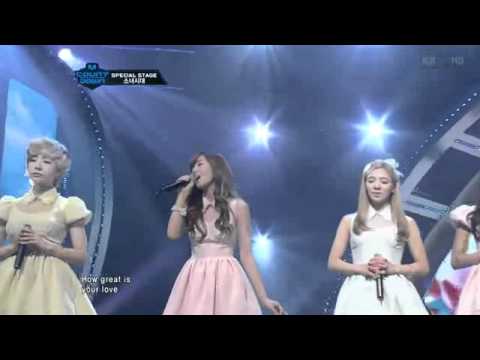 111117 SNSD - How Great Is Your Love M!Countdown Goodbye Stage