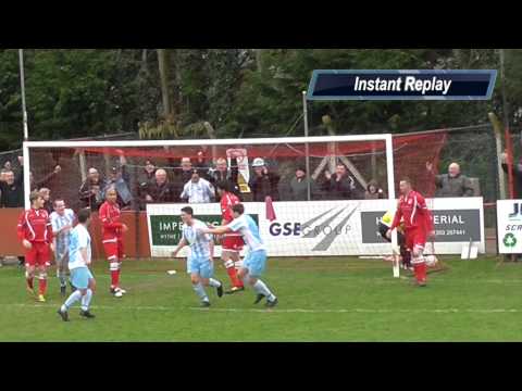 Hythe Town vs Folkestone Invicta || Highlights || Easter Monday 2015