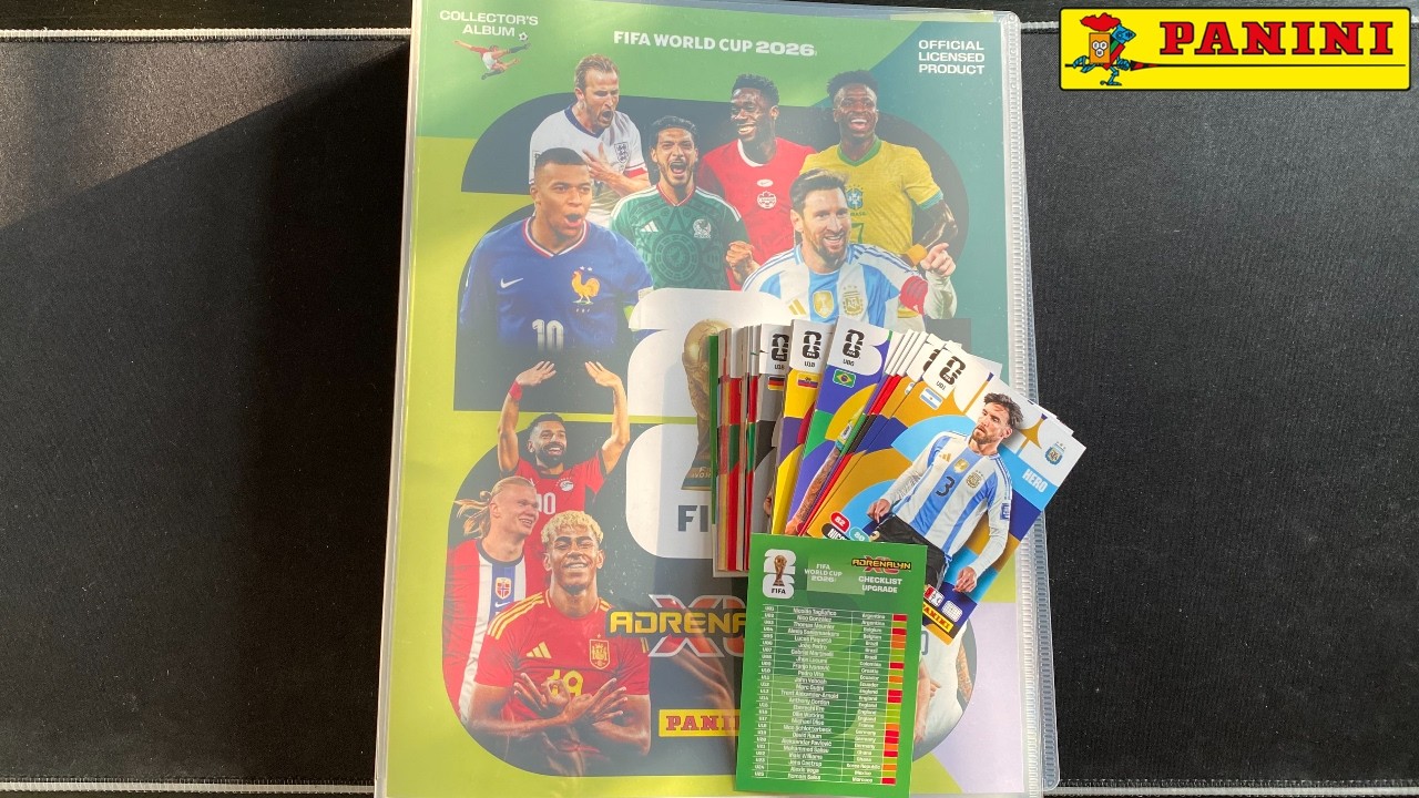 Putting the FULL UPDATE set into OUR BINDER! - Panini Adrenalyn XL FIFA World Cup 2026 Collection!