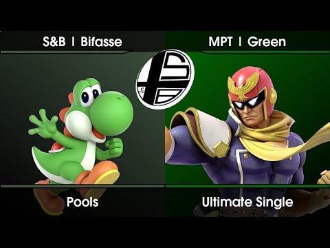 S&Bagar #15 Pools - S&B | Bifasse (Yoshi) Vs. MPT | Green (Captain Falcon) SSBU Ultimate Tournament