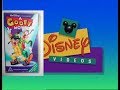 Opening And Closing To A Goofy Movie 1999 VHS Australia